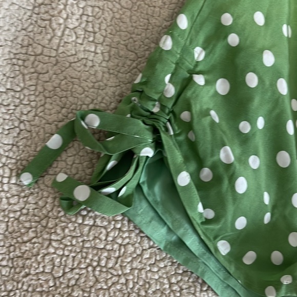 NWT Revolve Privacy Please polka dot gardens green hot shorts - Picture 7 of 11